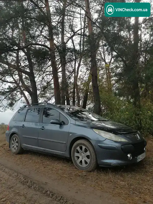 Peugeot 307 2007, фото з оголошення 1 з 21, VIN VF33ENFUF85065173