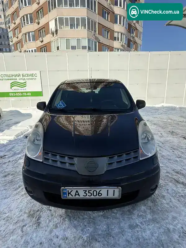 Nissan Note 2008, фото з оголошення 1 з 21, VIN SJNFCAE11U1258706