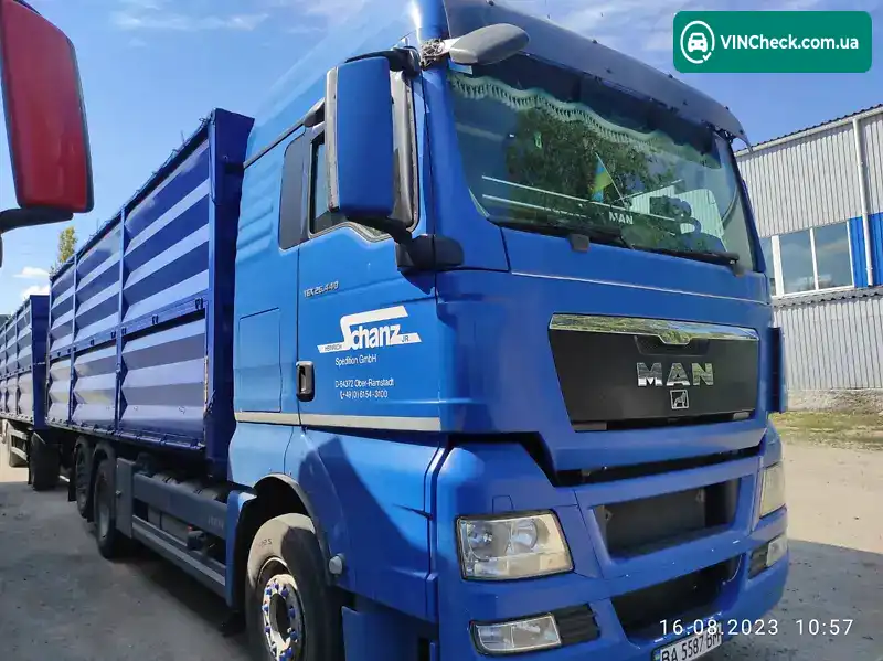 Man TGX 2012, фото з оголошення 2 з 9, VIN WMA21XZZ7CM587510