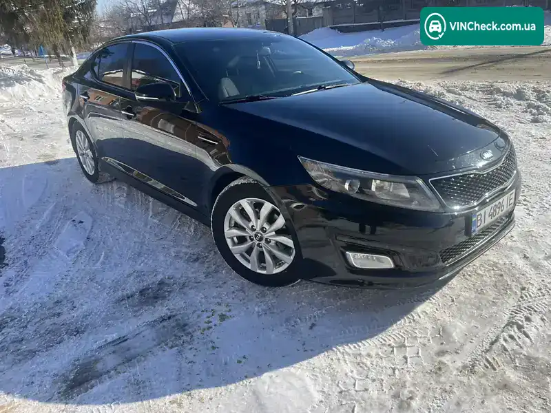 Kia Optima 2014, фото з оголошення 1 з 14, VIN 5XXGM4A74FG354939