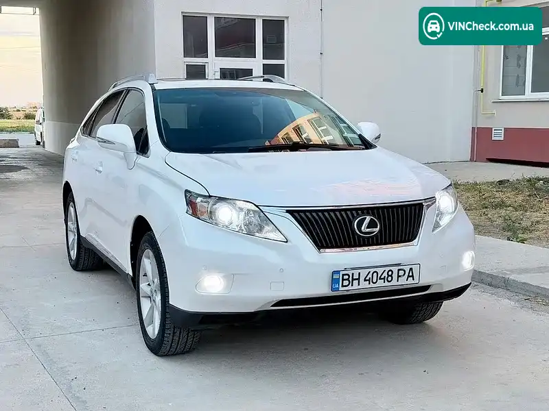 Lexus RX 2011, фото з оголошення 1 з 20, VIN 2T2BK1BA9BC113643