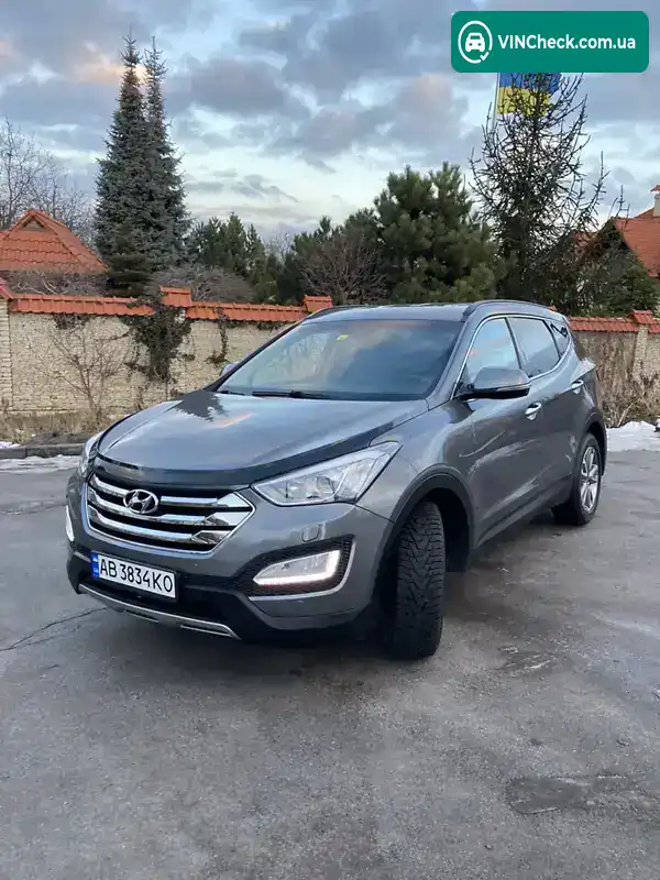 Hyundai Santa FE 2014, фото з оголошення 1 з 20, VIN KMHSU81XCEU340663