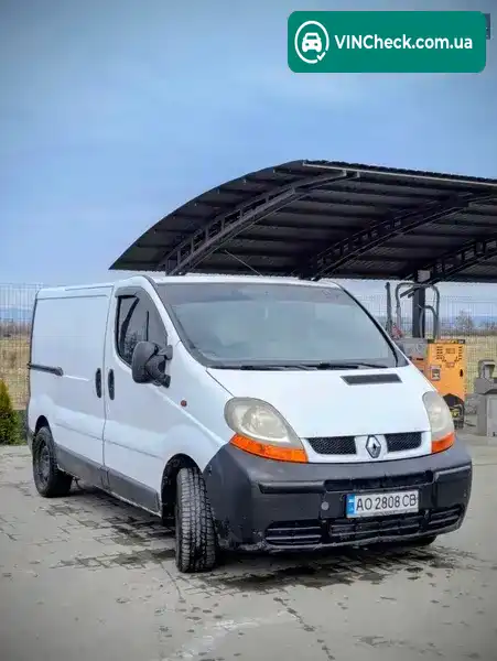 Renault Trafic 2003, фото з оголошення 1 з 8, VIN VF1FLABA52V130694