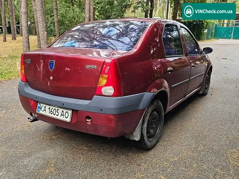 Dacia Logan 2005, фото з оголошення 2 з 12, VIN UU1LSDAHH34622935