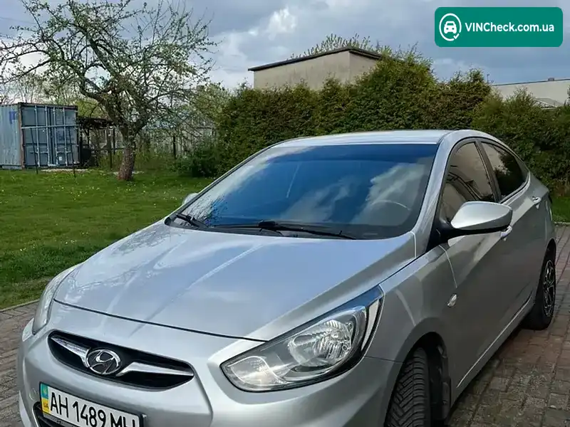 Hyundai Accent 2011, фото з оголошення 2 з 21, VIN Z94CU41CABR079528
