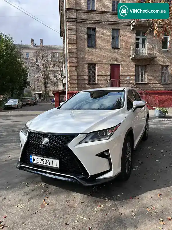 Lexus RX 2018, фото з оголошення 1 з 20, VIN 2T2ZZMCA2JC104291