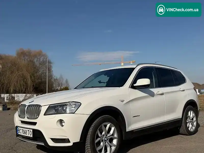 BMW X3 2012, фото з оголошення 1 з 18, VIN WBAWY310900A50494
