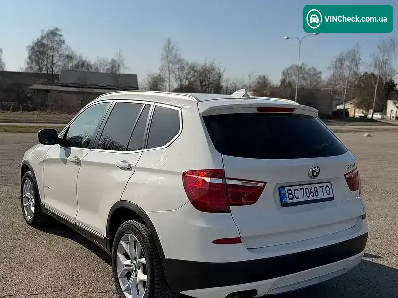 BMW X3 2012, фото з оголошення 2 з 18, VIN WBAWY310900A50494