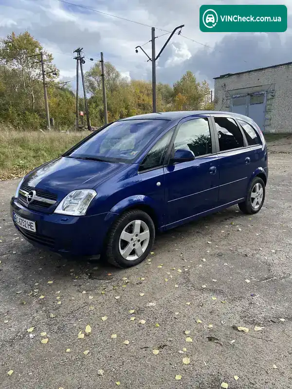 Opel Meriva 2005, фото з оголошення 1 з 10, VIN W0L0XCE7554266018