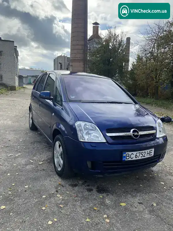 Opel Meriva 2005, фото з оголошення 2 з 10, VIN W0L0XCE7554266018