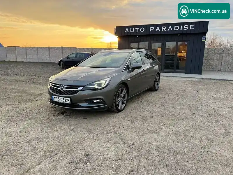 Opel Astra 2019, фото з оголошення 1 з 21, VIN W0VBE8EG0K8042158