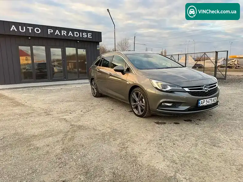 Opel Astra 2019, фото з оголошення 2 з 21, VIN W0VBE8EG0K8042158