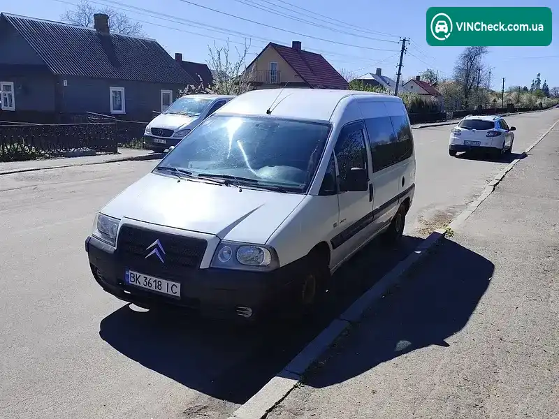 Citroen Jumpy 2005, фото з оголошення 1 з 8, VIN VF7BZWJYB86201516