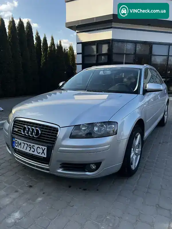 Audi A3 2008, фото з оголошення 1 з 20, VIN WAUZZZ8P47A109422