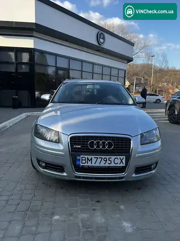 Audi A3 2008, фото з оголошення 2 з 20, VIN WAUZZZ8P47A109422