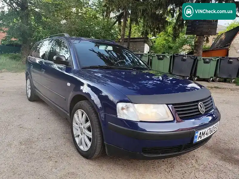 Volkswagen Passat 2000, фото з оголошення 1 з 20, VIN WVWZZZ3BZYE483977