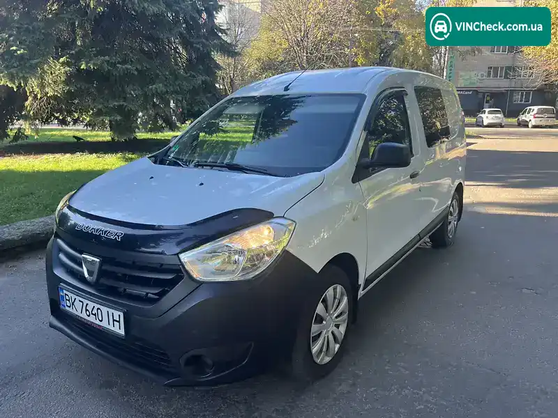 Dacia Dokker 2015, фото з оголошення 1 з 11, VIN UU18SDPL554063986