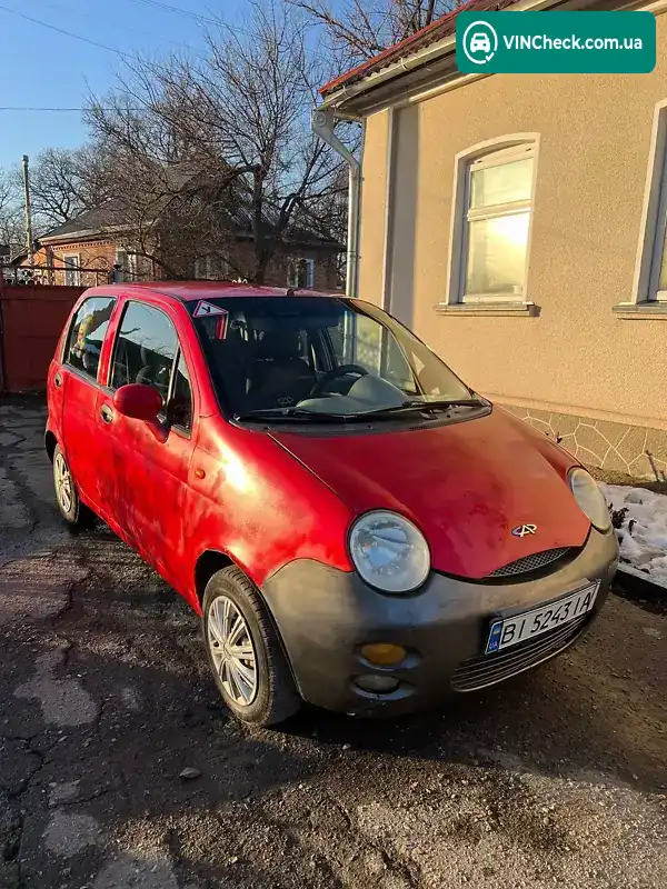 Chery QQ 2008, фото з оголошення 1 з 20, VIN Y6DDB12A18D158753