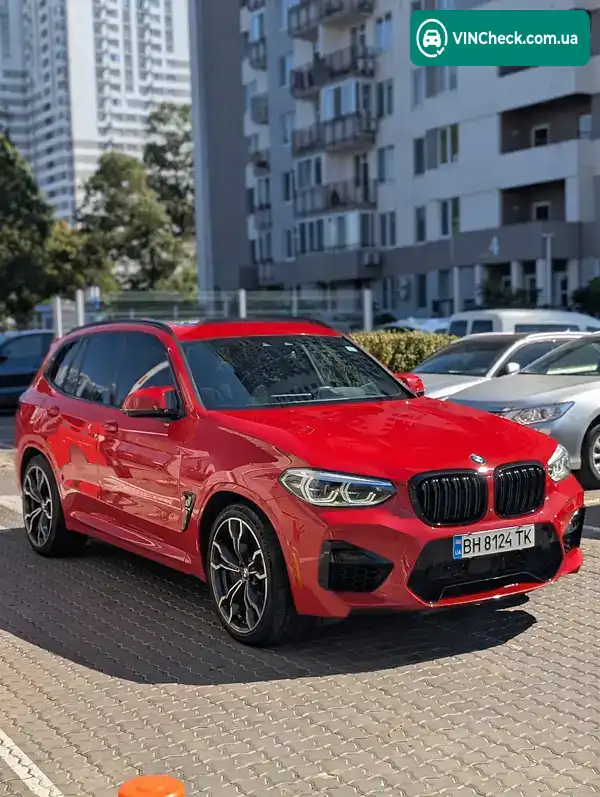 BMW X3 M 2019, фото з оголошення 1 з 12, VIN 5YMTS0C04LLT10617