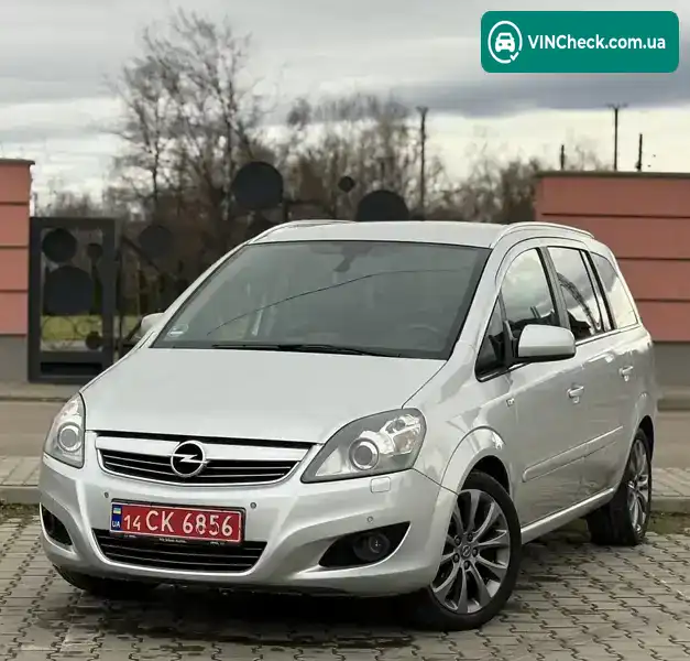Opel Zafira 2012, фото з оголошення 1 з 20, VIN W0L0AHM75B2092924