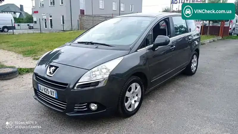 Peugeot 5008 2010, фото з оголошення 1 з 20, VIN UF30ERHE89S239920