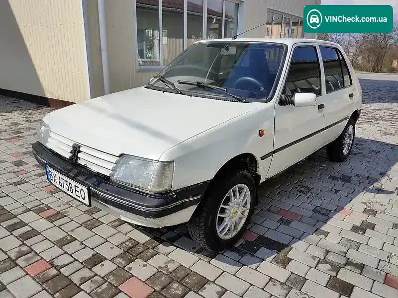 Peugeot 205 1996, фото з оголошення 1 з 20, VIN VF320AA9225602371