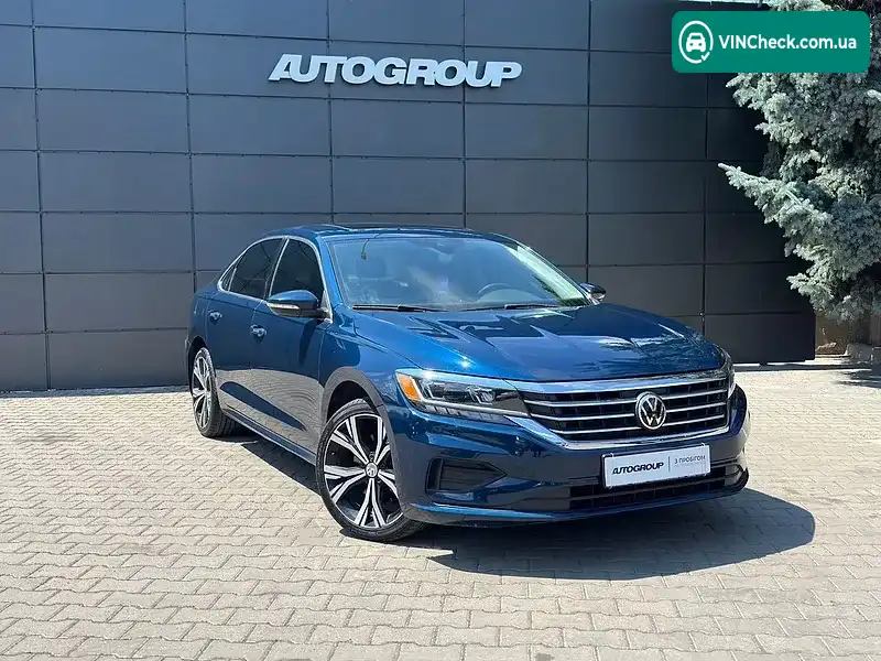 Volkswagen Passat 2020, фото з оголошення 1 з 20, VIN 1VWSA7A32MC001952
