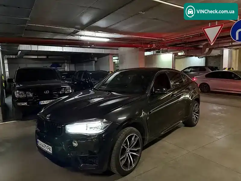 BMW X6 M 2016, фото з оголошення 2 з 9, VIN WBSKW810200P69368