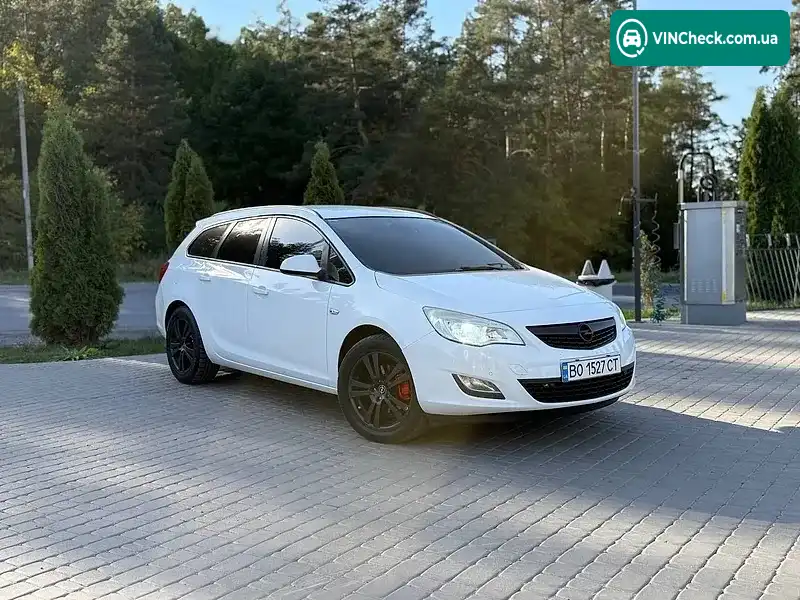 Opel Astra 2011, фото з оголошення 1 з 19, VIN W0LPD8EG0C8024861
