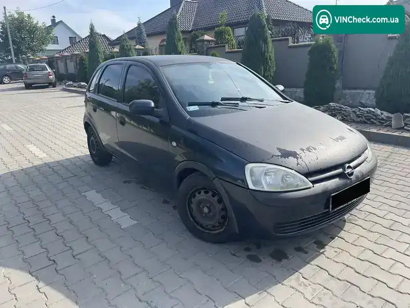 Opel Corsa 2001, фото з оголошення 2 з 20, VIN W0L0XCF6814180719