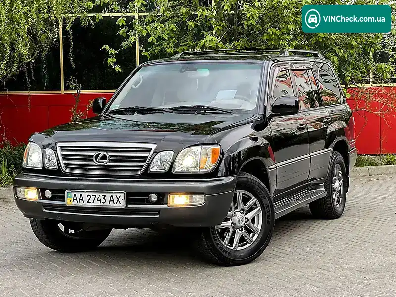 Lexus LX 2004, фото з оголошення 1 з 20, VIN JTJHT00W143542398