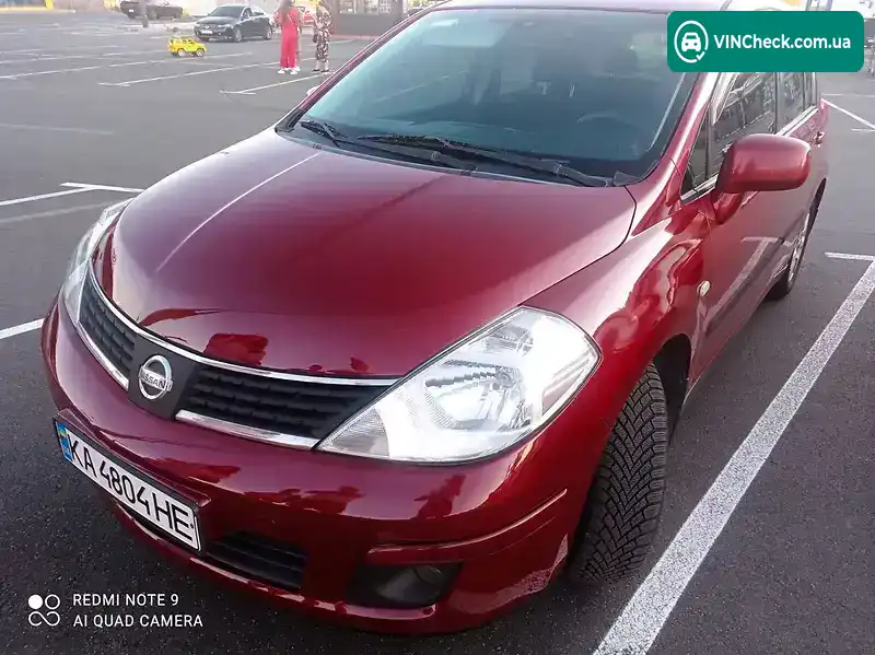 Nissan TIIDA 2008, фото з оголошення 1 з 20, VIN 3N1FCAC11UL448488