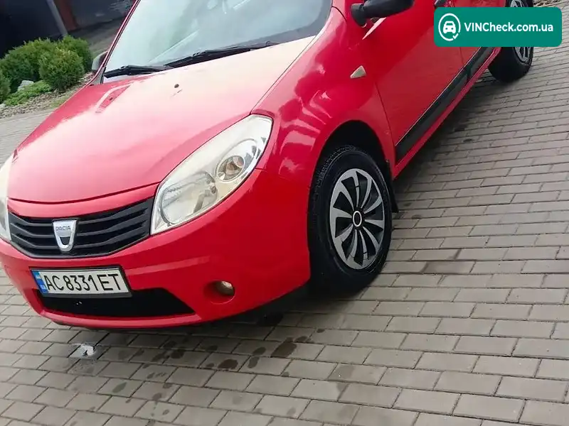 Dacia Sandero 2010, фото з оголошення 1 з 7, VIN UU1BSDMER44670962