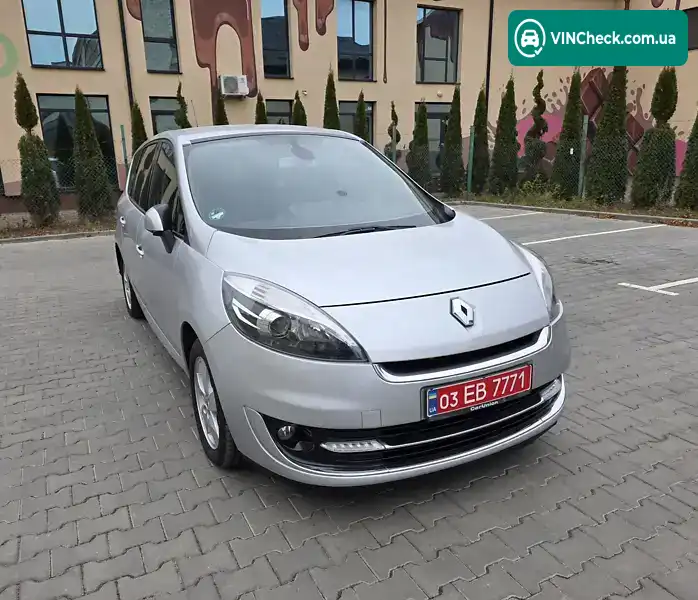 Renault Grand Scenic 2012, фото з оголошення 2 з 20, VIN VF1JZ14B646811887