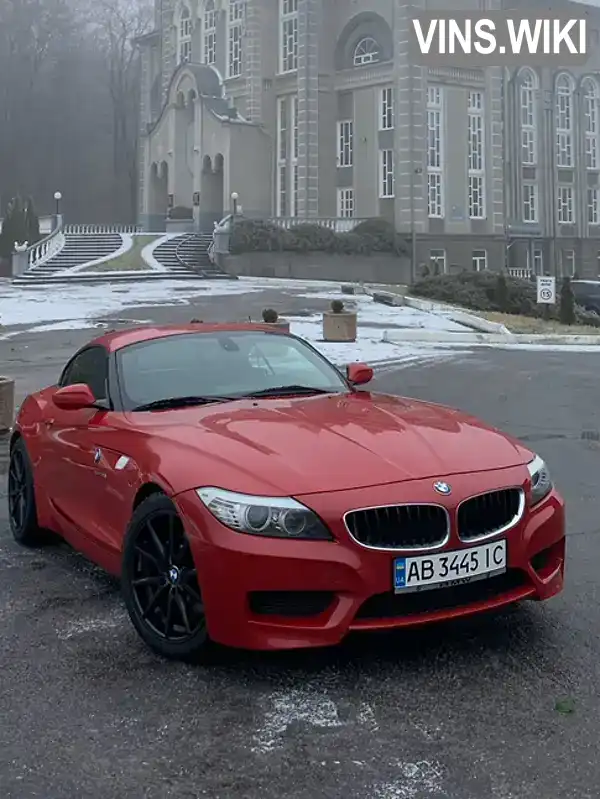 BMW Z4 2012, фото з оголошення 1 з 10, VIN WBALL5C58DJ104547