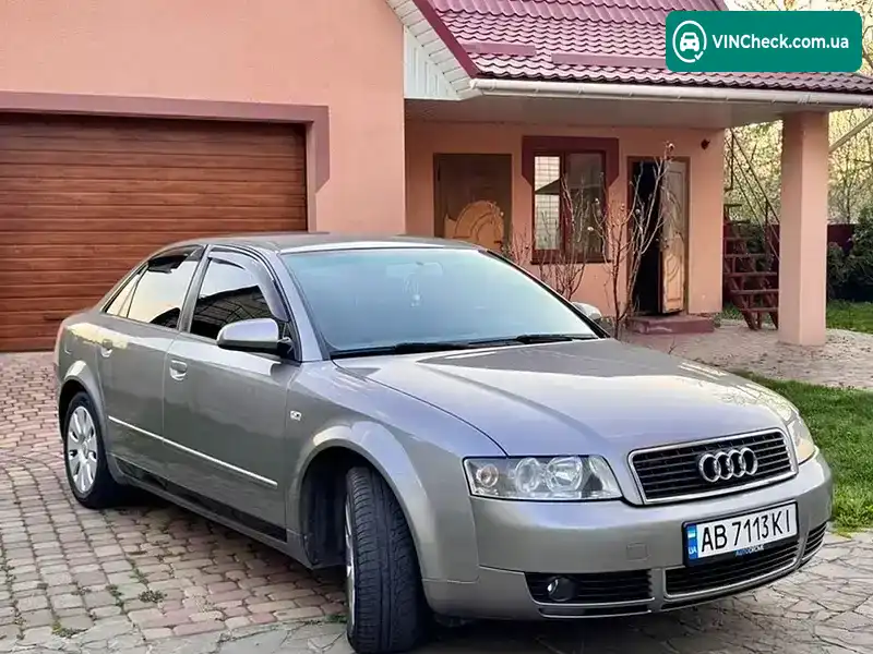 Audi A4 2003, фото з оголошення 2 з 21, VIN WAUZZZ8E44A173907