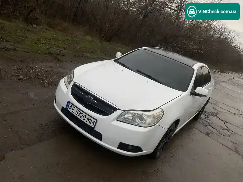 Chevrolet Epica 2006, фото з оголошення 1 з 12, VIN Y6DLF69KE7B021945