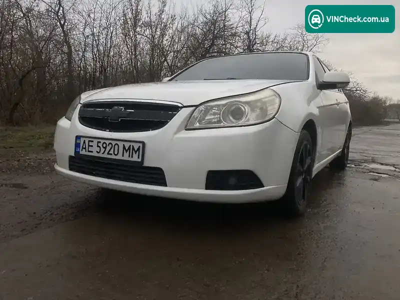 Chevrolet Epica 2006, фото з оголошення 2 з 12, VIN Y6DLF69KE7B021945