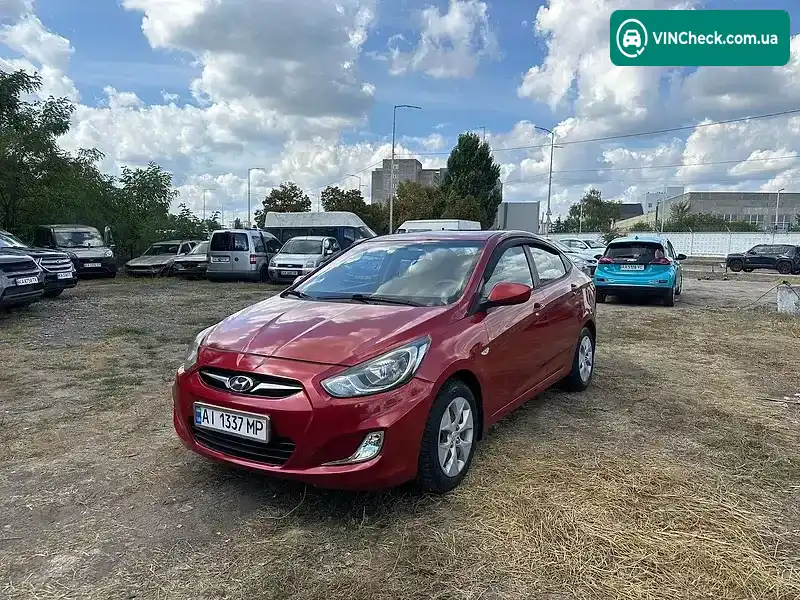 Hyundai Accent 2012, фото з оголошення 1 з 9, VIN Z94CU41CACR135149