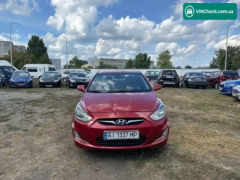 Hyundai Accent 2012, фото з оголошення 2 з 9, VIN Z94CU41CACR135149