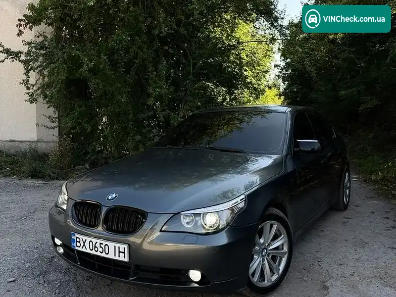 BMW 5 Series 2005, фото з оголошення 1 з 20, VIN WBAHD51020BG70883
