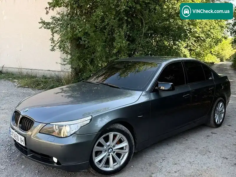BMW 5 Series 2005, фото з оголошення 2 з 20, VIN WBAHD51020BG70883