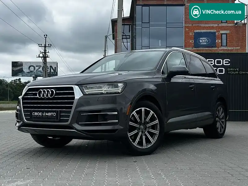 Audi Q7 2019, фото з оголошення 1 з 20, VIN WA1LABF70KD043415