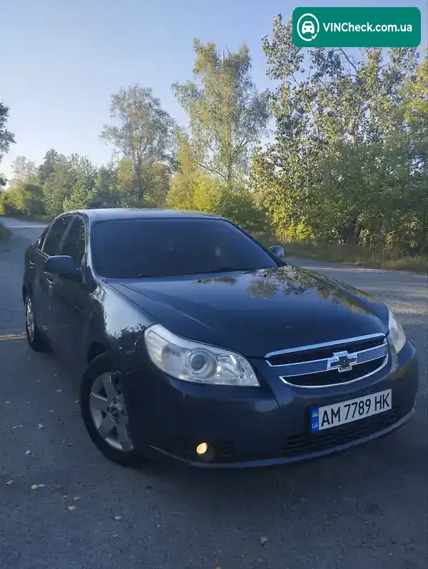 Chevrolet Epica 2007, фото з оголошення 1 з 9, VIN Y6DLA69LE7B056364