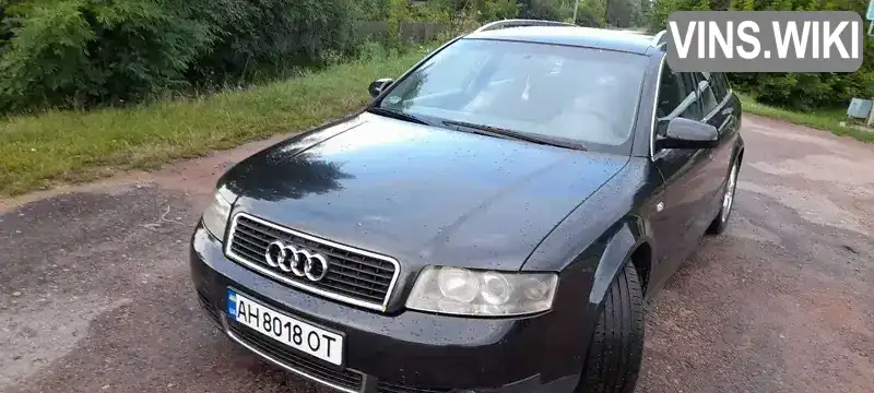 Audi A4 2002, фото з оголошення 1 з 12, VIN WAUZZZ8E33A235277