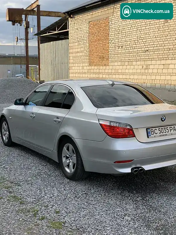 BMW 5 Series 2006, фото з оголошення 1 з 20, VIN WBANC510X0CN41254