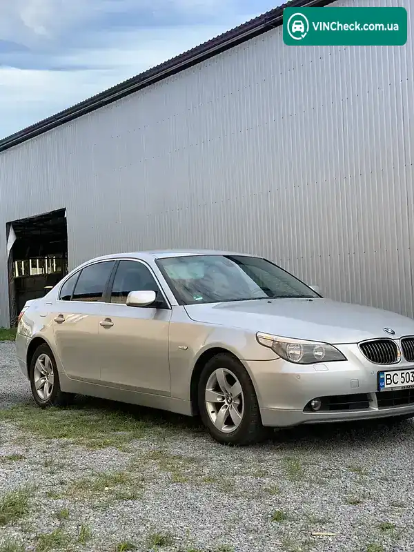 BMW 5 Series 2006, фото з оголошення 2 з 20, VIN WBANC510X0CN41254