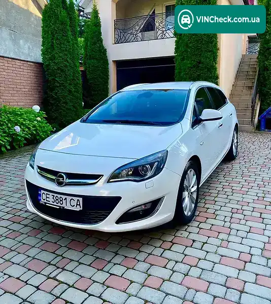 Opel Astra 2013, фото з оголошення 1 з 20, VIN W0LPE8EN8D8037936