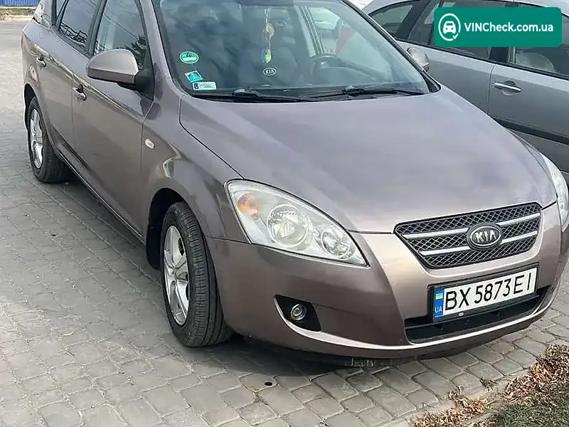 Kia Ceed 2008, фото з оголошення 1 з 5, VIN U5YFF52428L034107