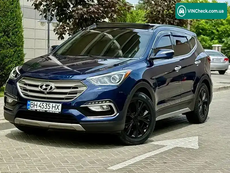 Hyundai Santa FE 2017, фото з оголошення 2 з 20, VIN 5XYZW4LA6HG486904